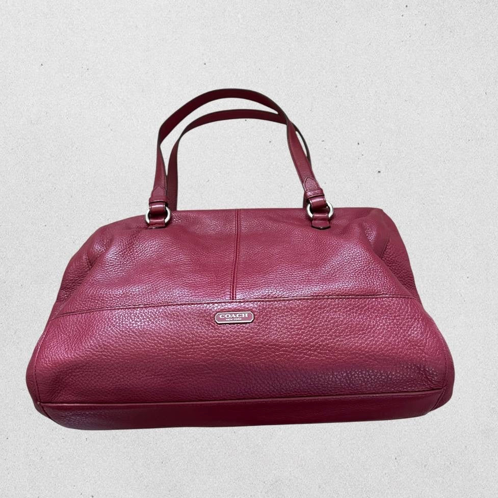 Authentic Vintage Coach Leather Bowling Bag