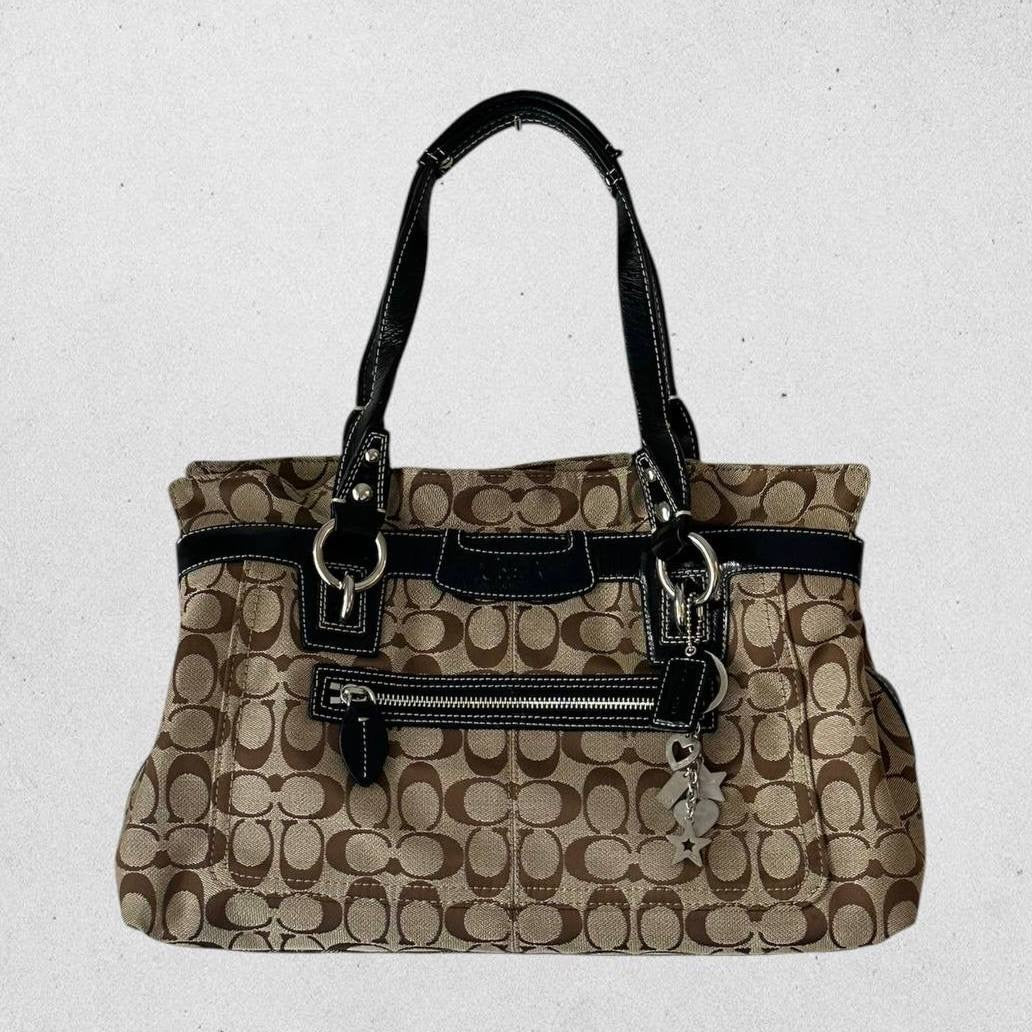 Authentic Vintage Coach Penelope Signature Shoulder Bag