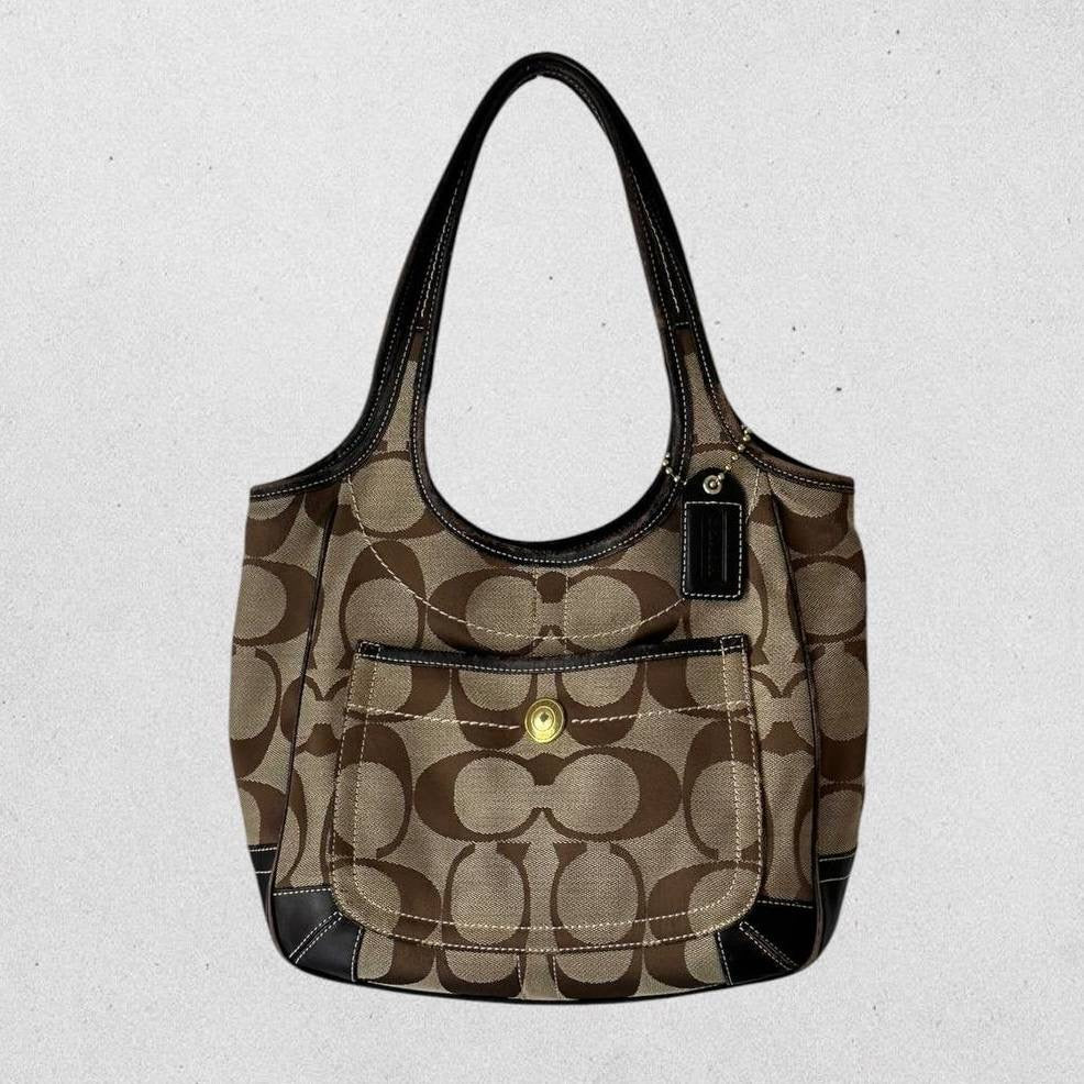 Authentic Vintage Coach Ergo Signature Shoulder Bag