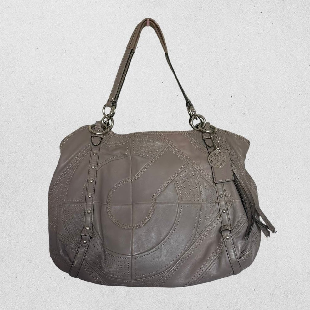 Authentic Vintage Coach Alexandra Leather Tote Bag