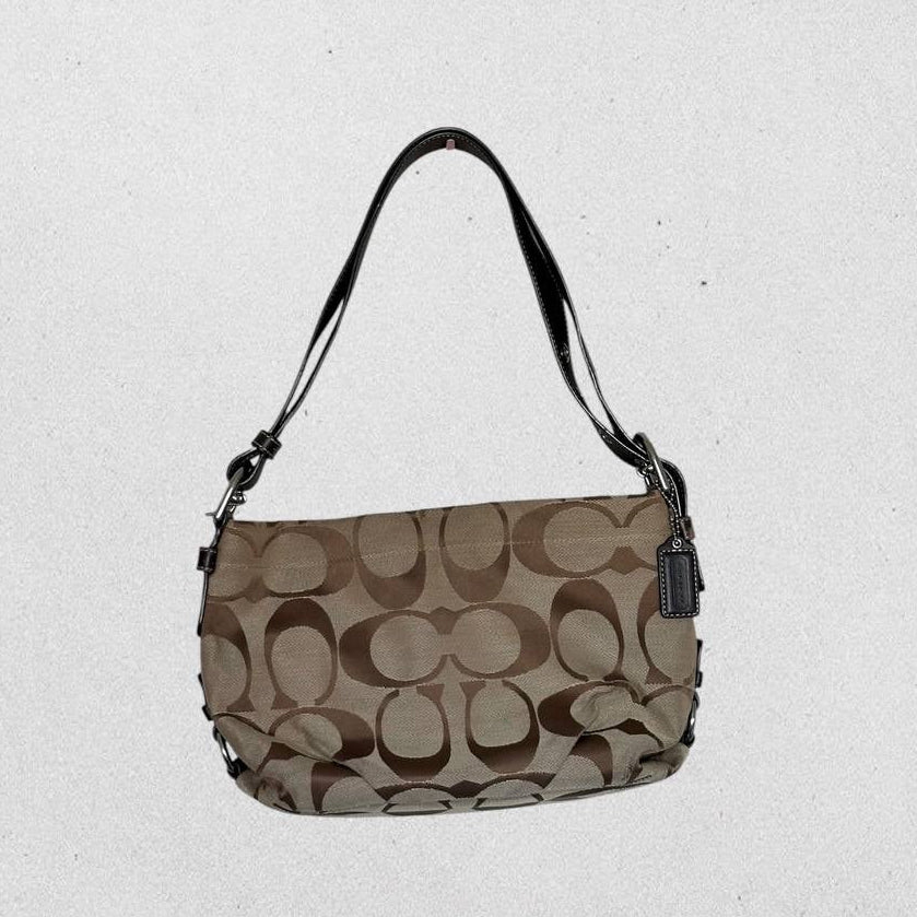 Authentic Vintage Coach Signature Shoulder/Crossbody Bag