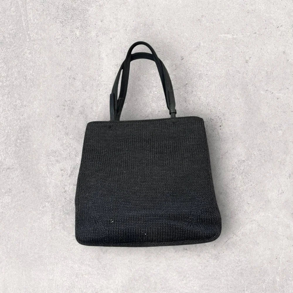 Prada Archive 1999 Wool Knit Shoulder Bag
