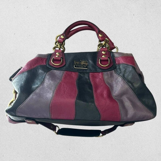 Authentic Vintage Coach Madison Ombre Limited Edition Leather Shoulder Bag