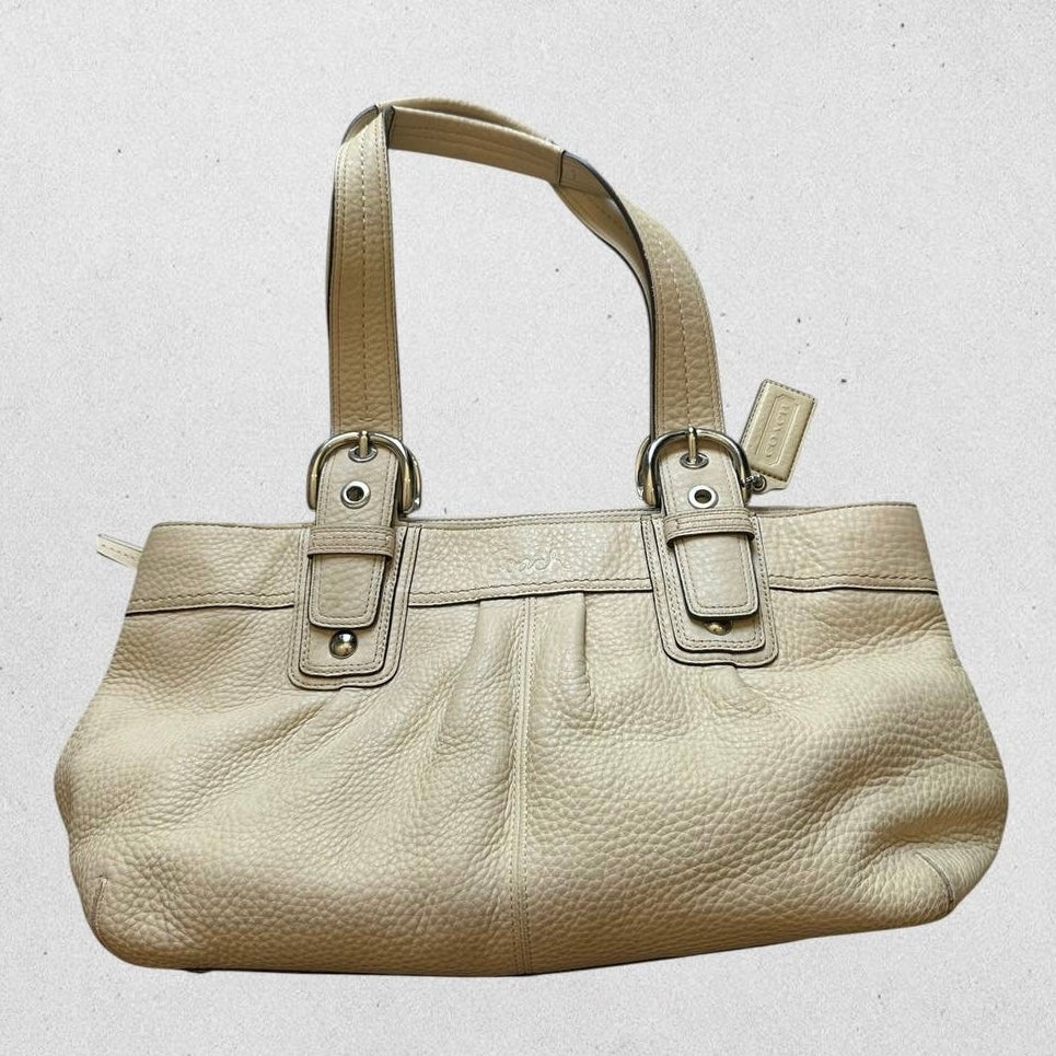 Authentic Vintage Coach Madison Pebbled Leather Tote Bag