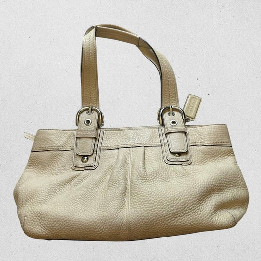 Authentic Vintage Coach Madison Pebbled Leather Tote Bag