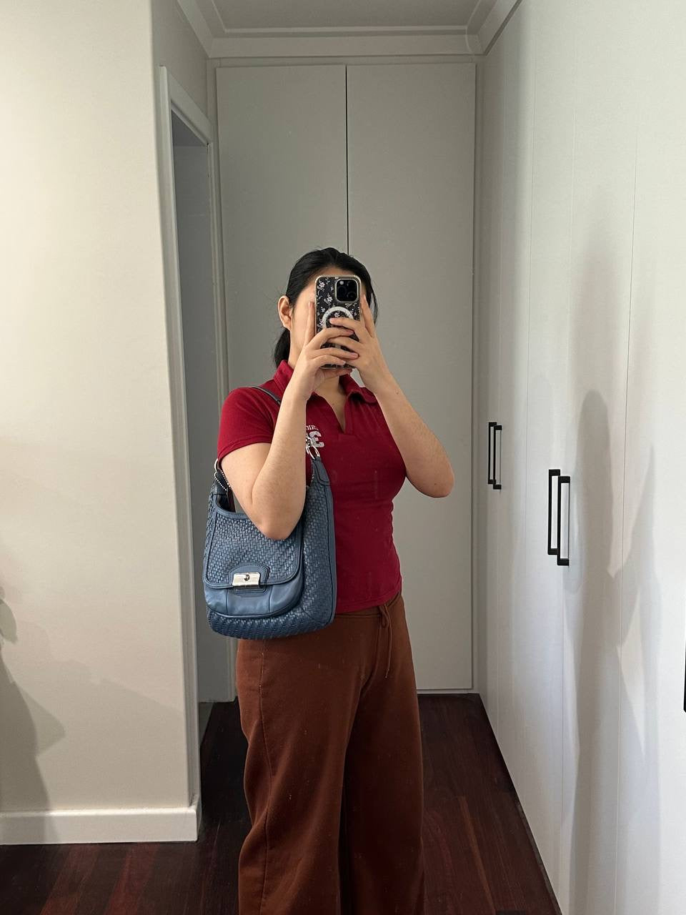 Authentic Vintage Coach Kristin Leather Shoulder Bag