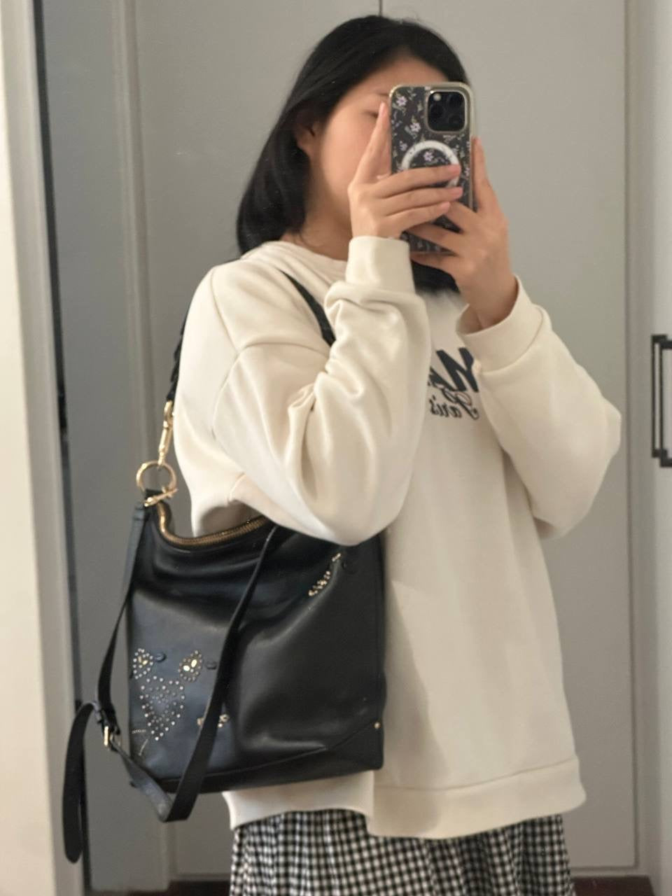 Authentic Vintage Coach Abby Leather Shoulder Bag