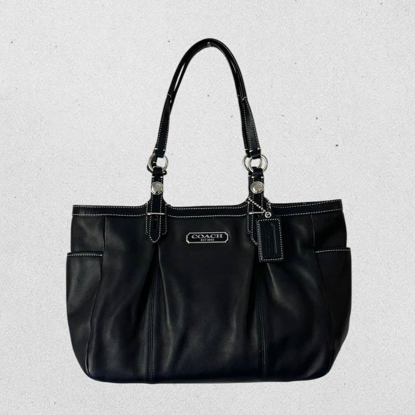 Authentic Vintage Coach Leather Tote Bag
