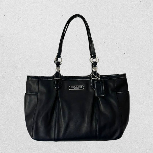 Authentic Vintage Coach Leather Tote Bag