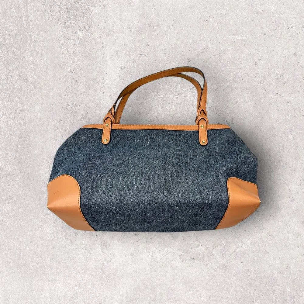 Authentic Gucci Denim Tote Bag