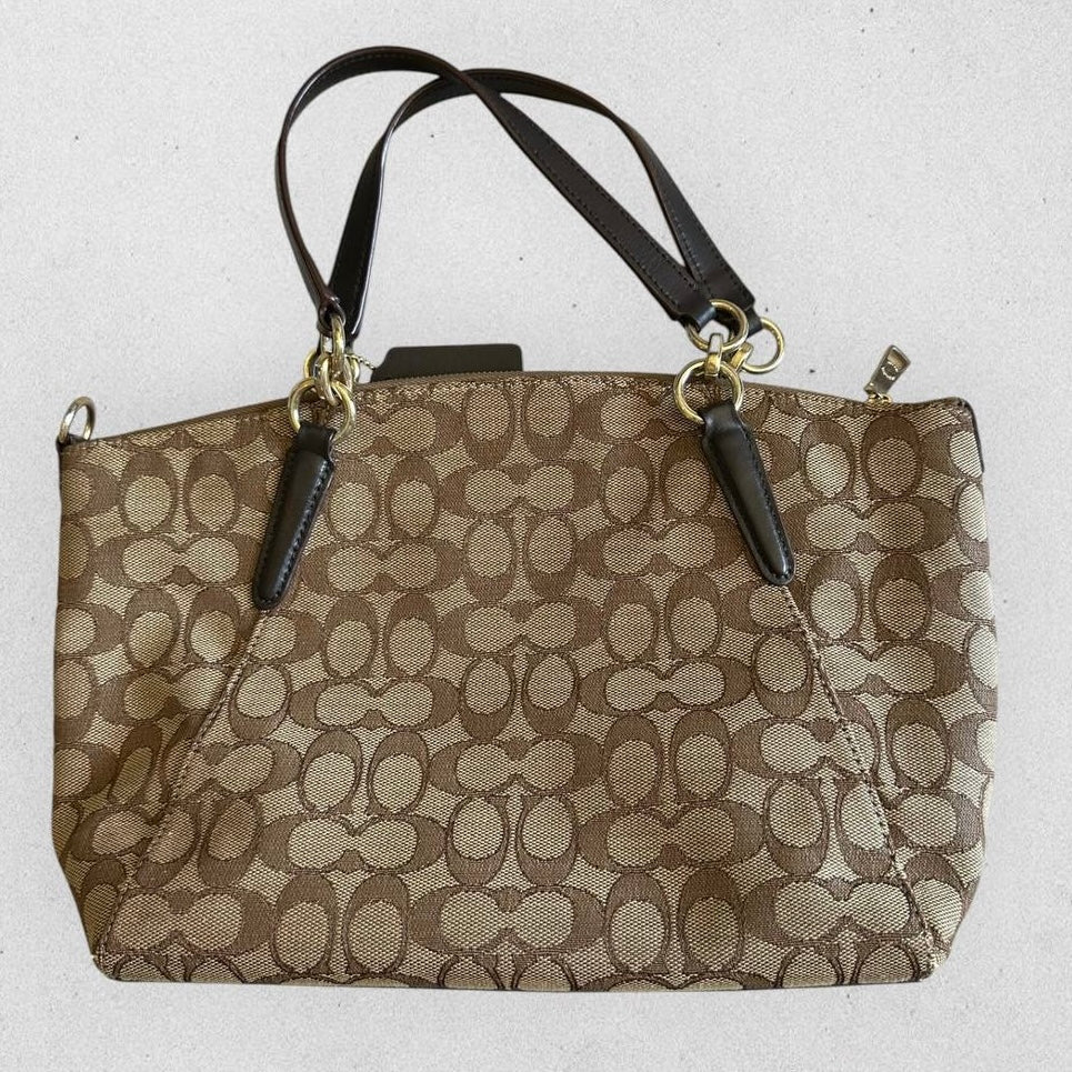 Authentic Vintage Coach Signature Shoulder Bag