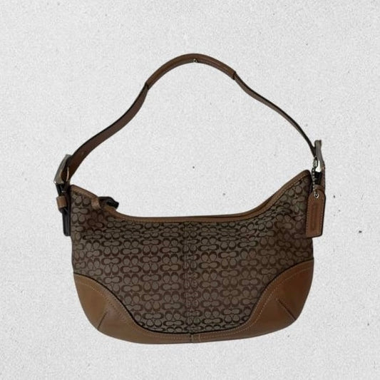Authentic Vintage Coach Signature Hobo Bag