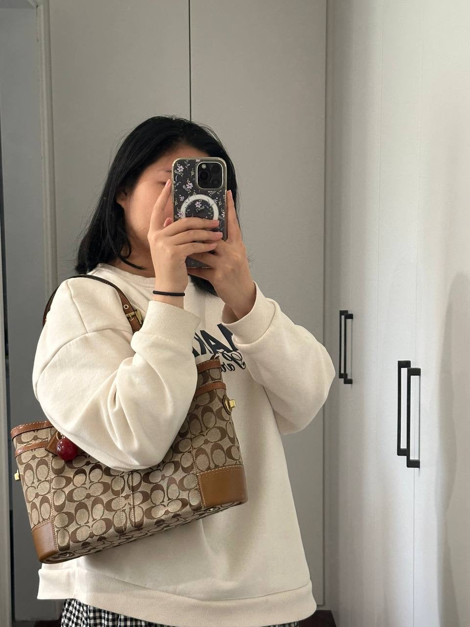 Authentic Vintage Coach Legacy Signature Tote Bag