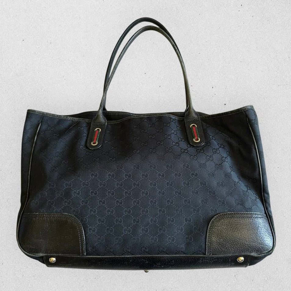 Authentic Vintage Gucci GG Princess Tote Bag