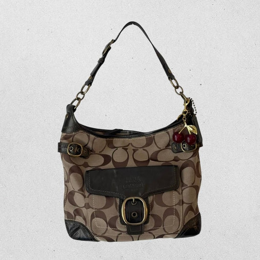 Authentic Vintage Coach Bleecker Signature Hobo Bag Rare