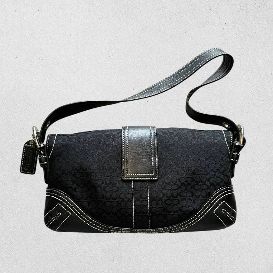 Authentic Vintage Coach Soho Flap Shoulder Bag