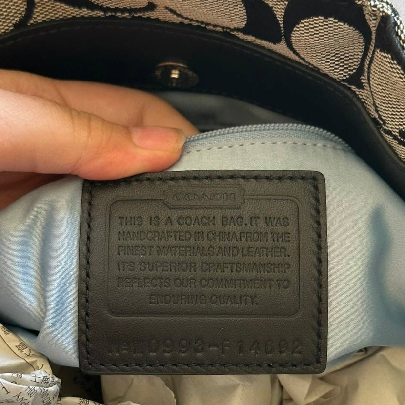 Authentic Vintage Coach Penelope Signature Tote Bag