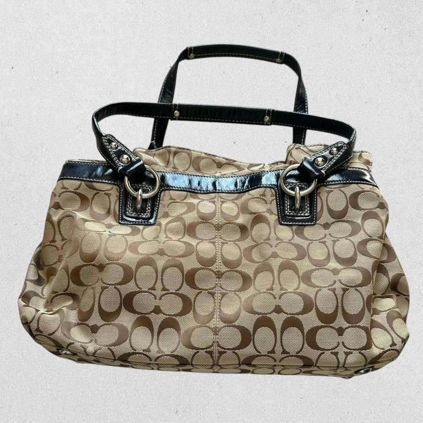Authentic Vintage Coach Penelope Signature Shoulder Bag