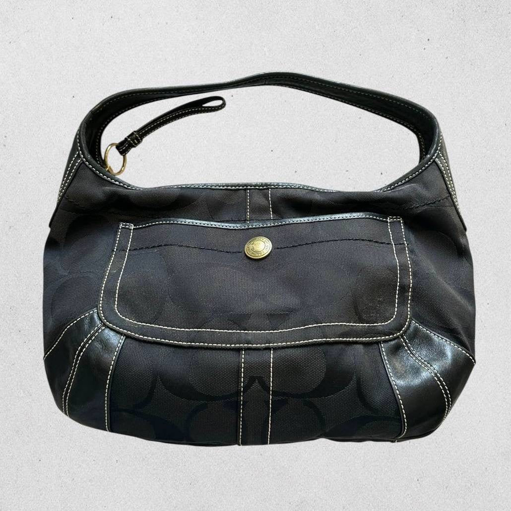 Authentic Vintage Coach Ergo Signature Hobo Bag