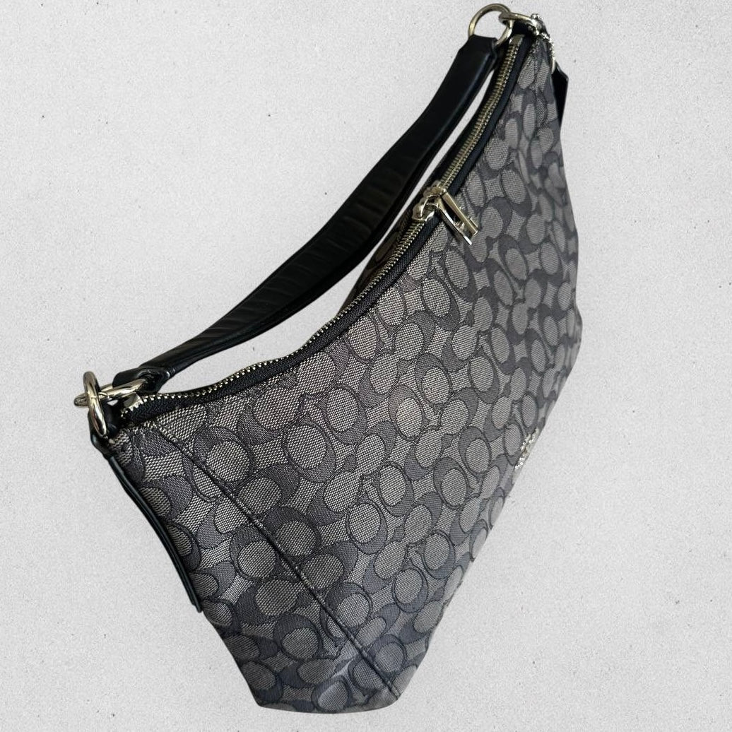 Authentic Vintage Coach Signature Hobo Bag