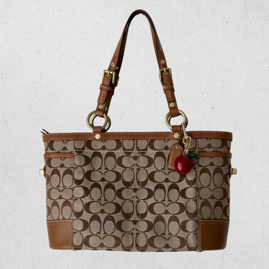Authentic Vintage Coach Legacy Signature Tote Bag