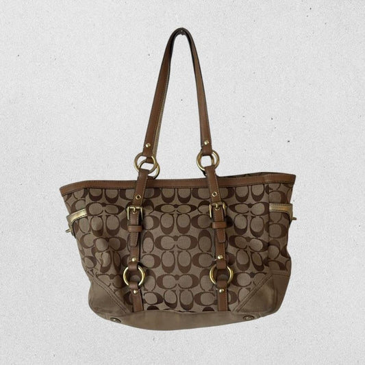 Authentic Vintage Coach Legacy Signature Tote Bag