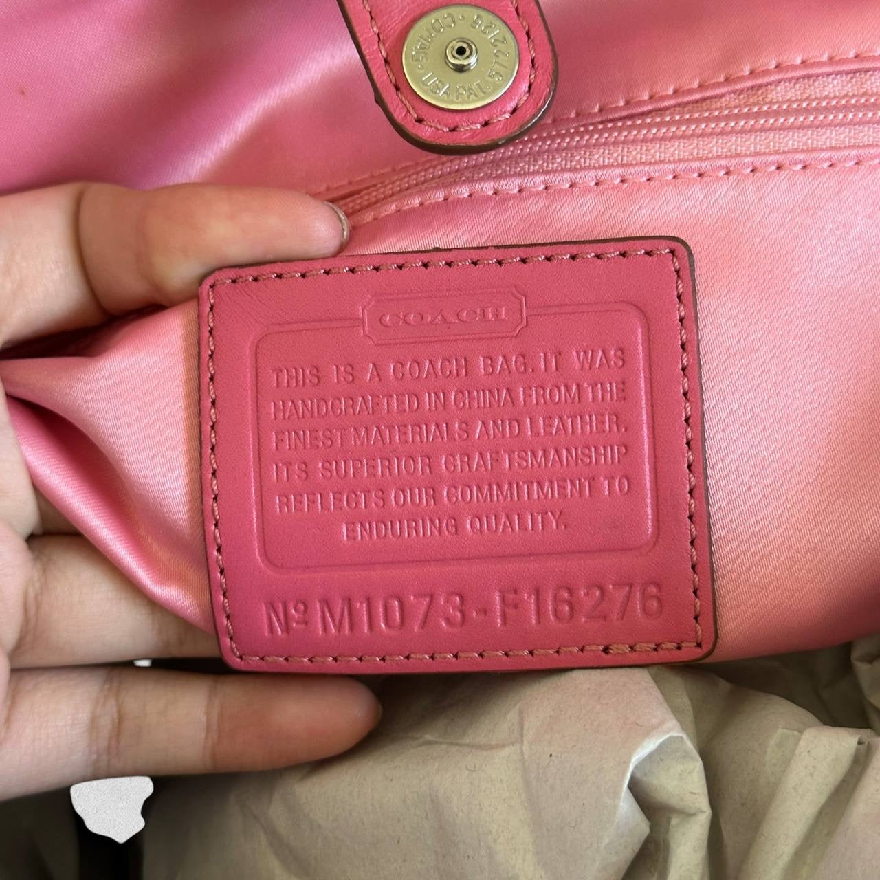 Authentic Vintage Coach Bleecker Signature Tote Bag