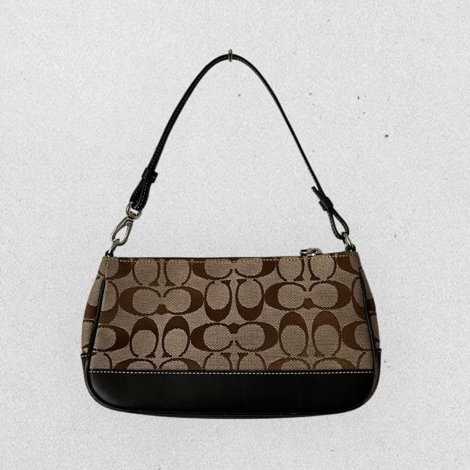 Authentic Vintage Coach Demi Signature Shoulder Bag