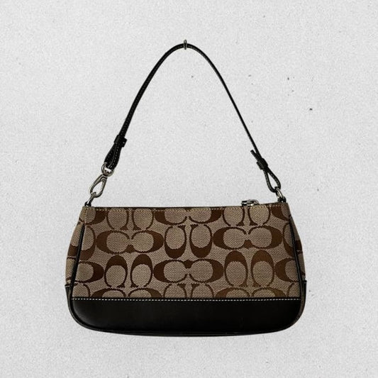 Authentic Vintage Coach Demi Signature Shoulder Bag