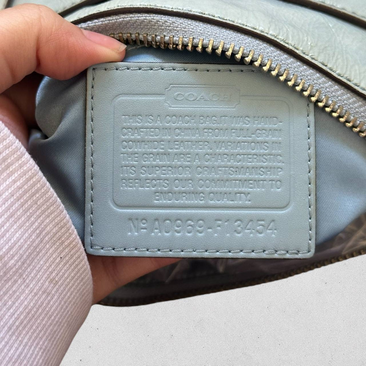 Authentic Vintage Coach Soho Patent Leather Shoulder Bag Rare