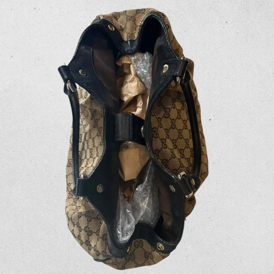 Authentic Vintage Gucci GG Sukey Tote Bag