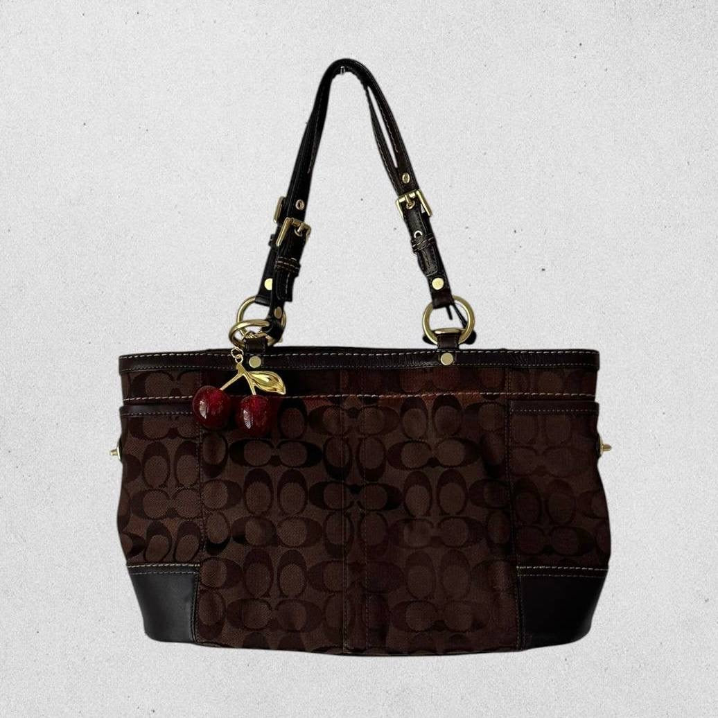 Authentic Vintage Coach Legacy Signature Tote Bag