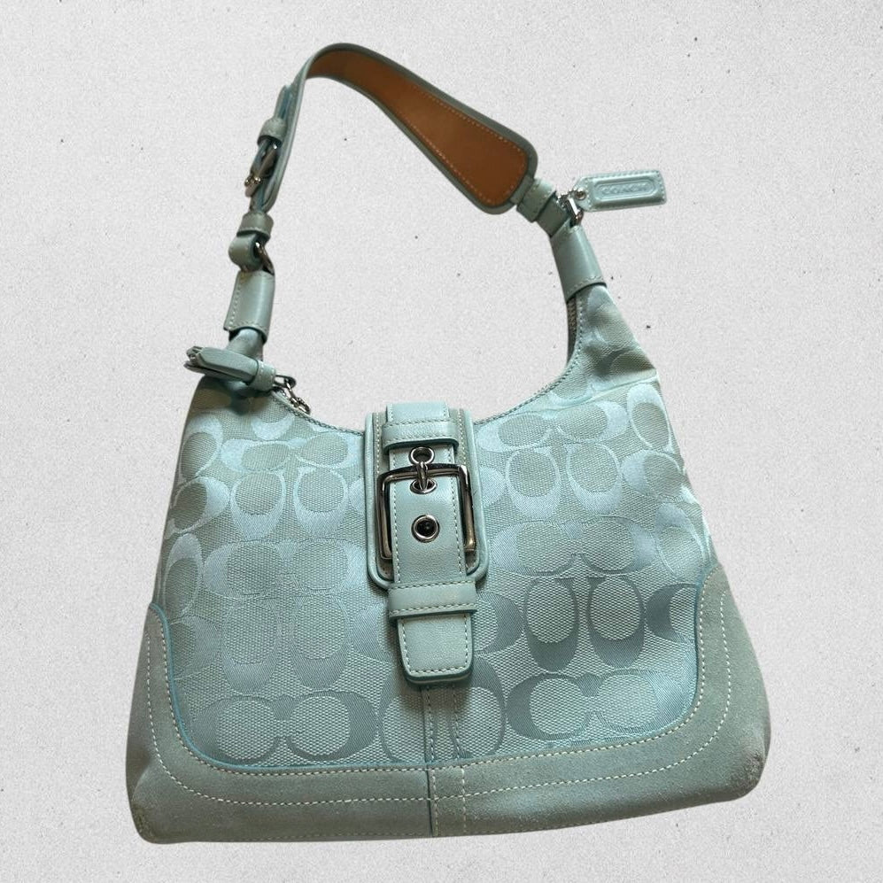 Authentic Vintage Coach Y2K Hampton Shoulder Bag Rare
