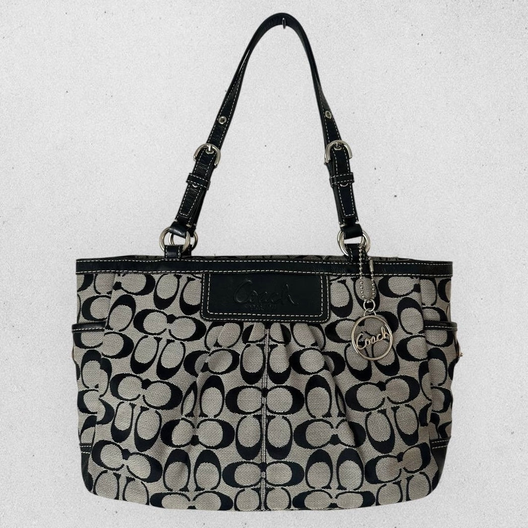Authentic Vintage Coach Signature Tote Bag