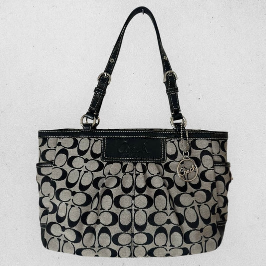 Authentic Vintage Coach Signature Tote Bag