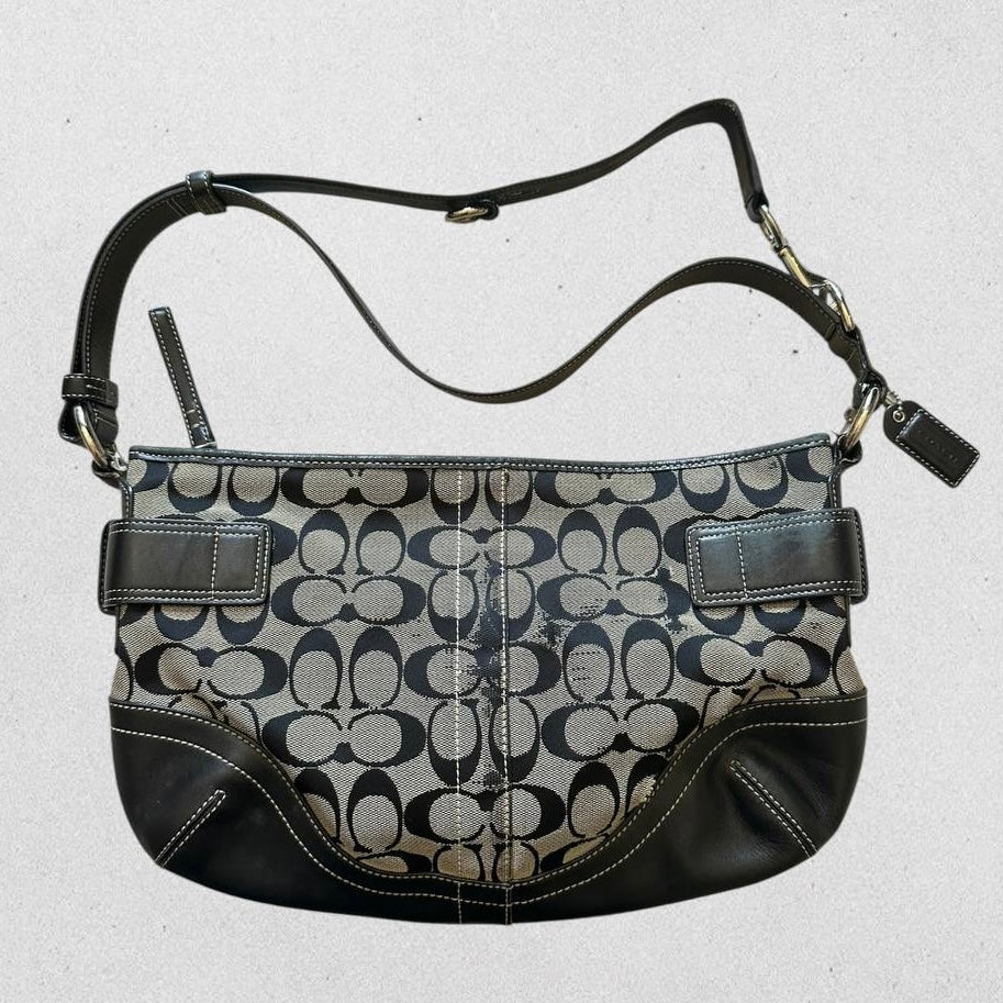 Authentic Vintage Coach Signature Crossobody/Shoulder Bag