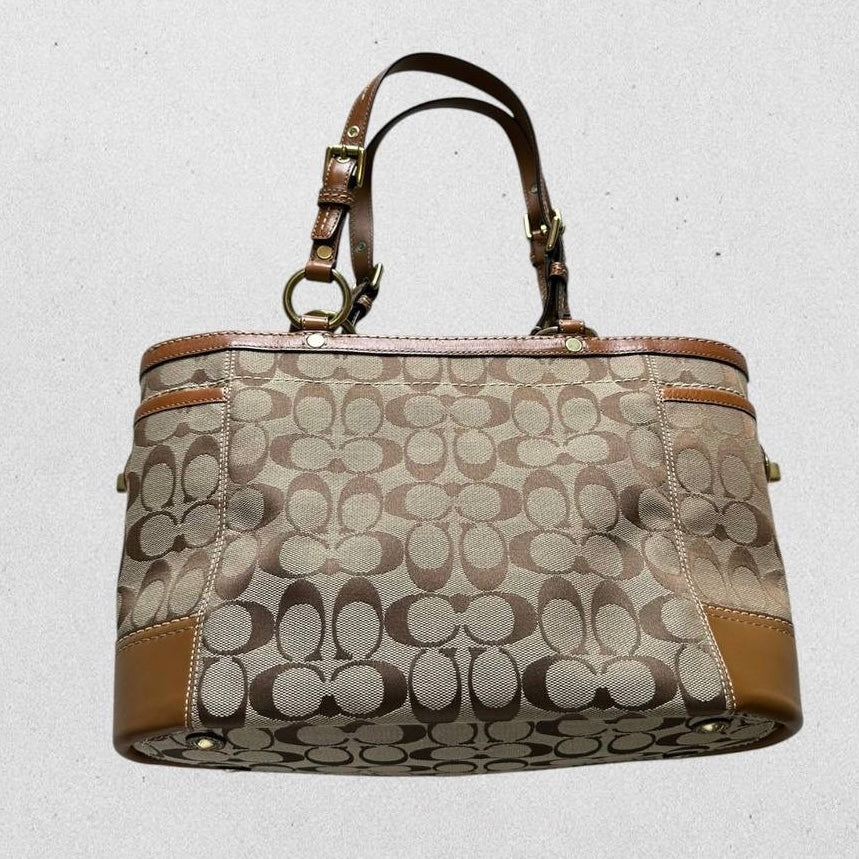 Authentic Vintage Coach Legacy Signature Tote Bag