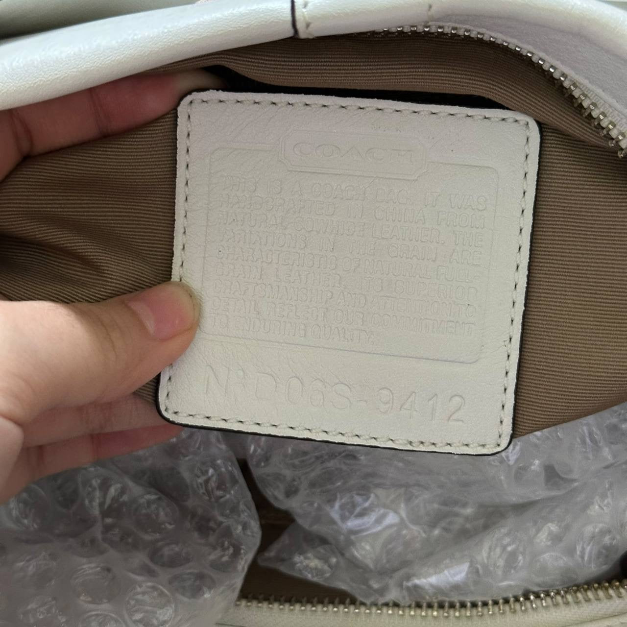 Authentic Vintage Coach Signature Shoulder/Crossbody Bag