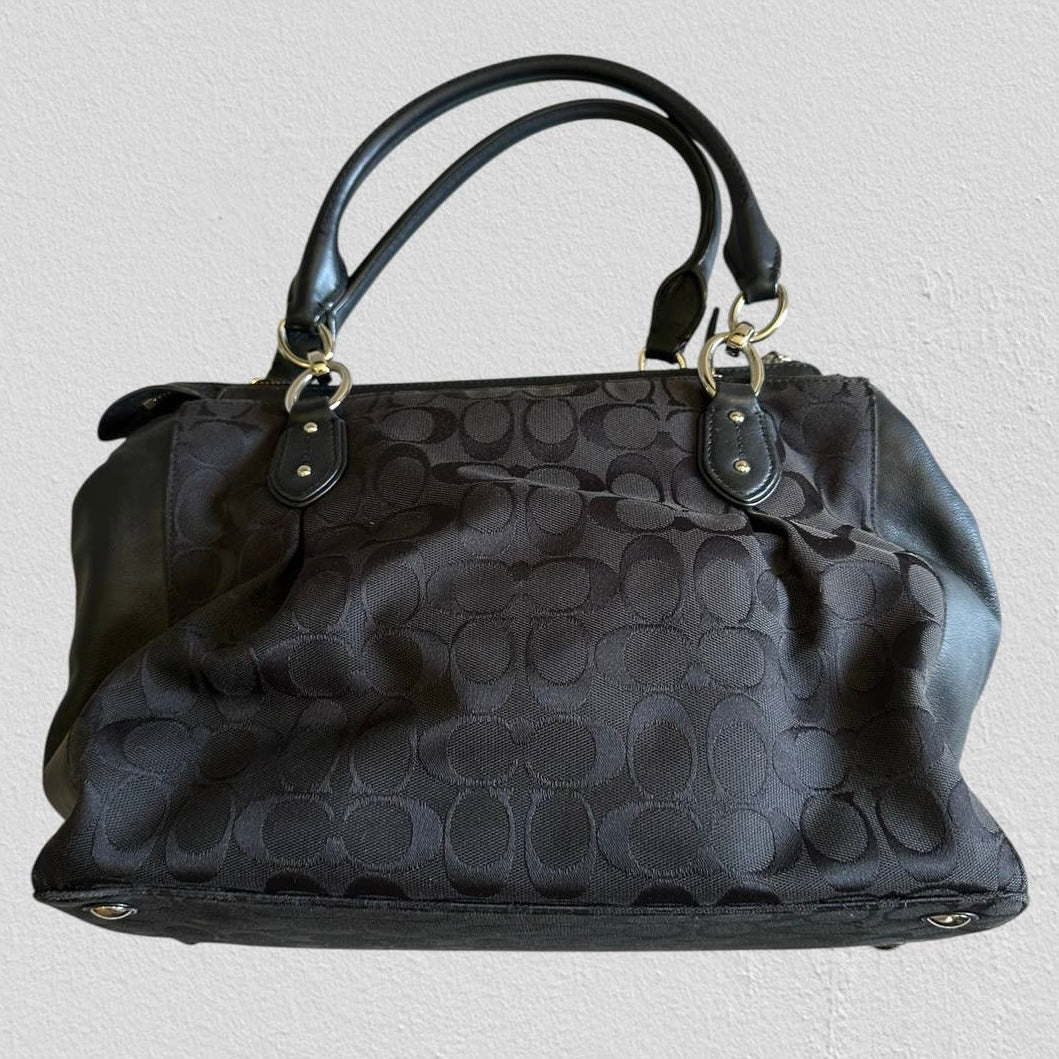 Authentic Vintage Coach Signature Shoulder Bag