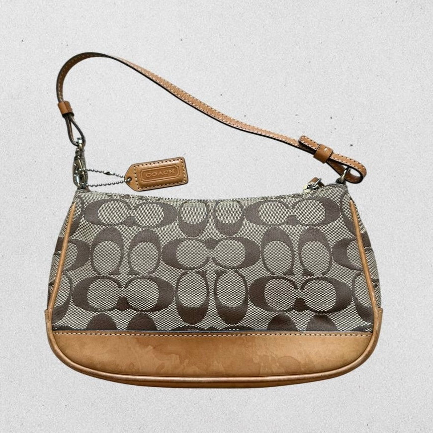 Authentic Vintage Coach Demi Signature Shoulder Bag