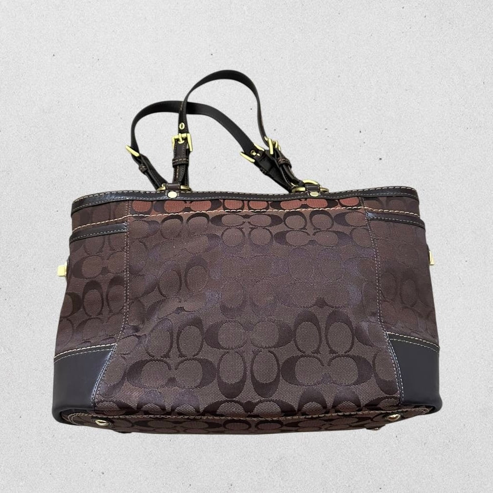 Authentic Vintage Coach Legacy Signature Tote Bag