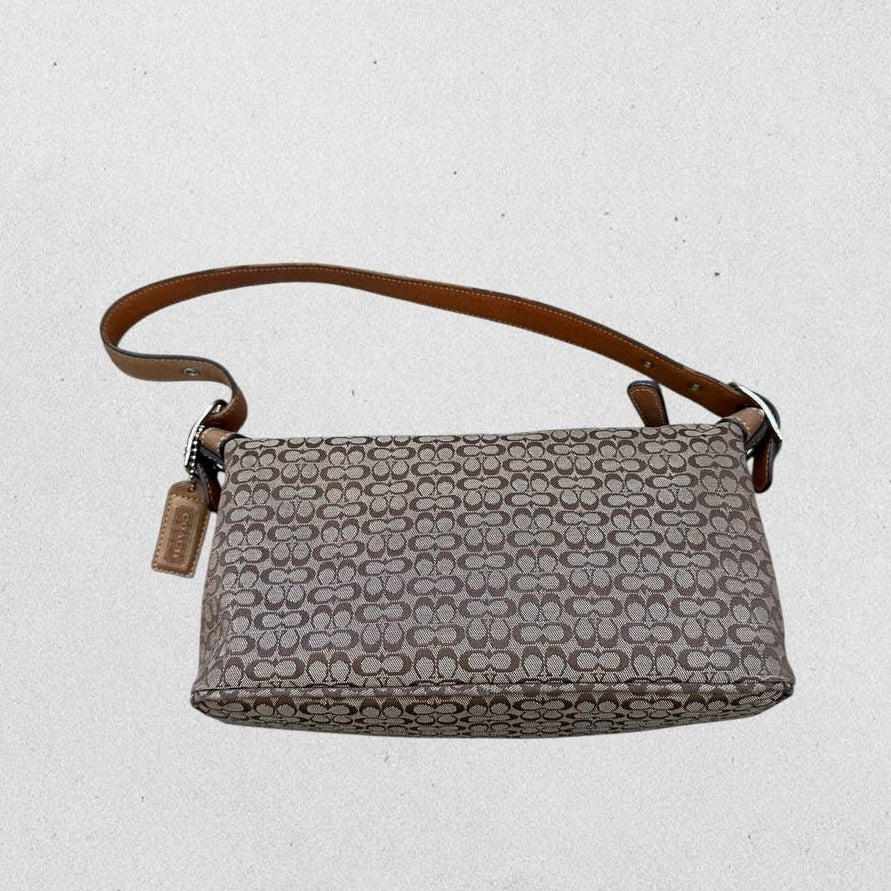 Authentic Vintage Coach Signature Shoulder Bag