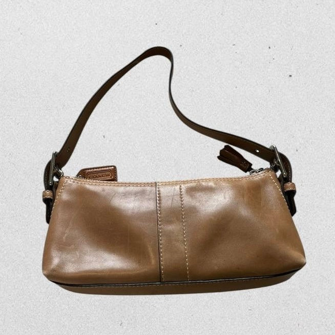 Authentic Vintage Coach Leather Shoulder Bag