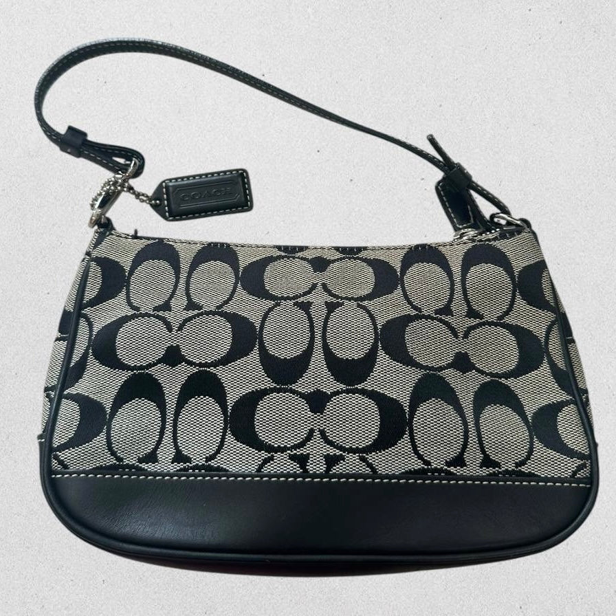 Authentic Vintage Coach Demi Signature Shoulder Bag