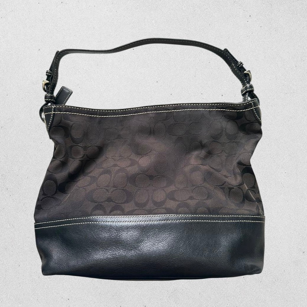 Authentic Vintage Coach Signature Tote Bag