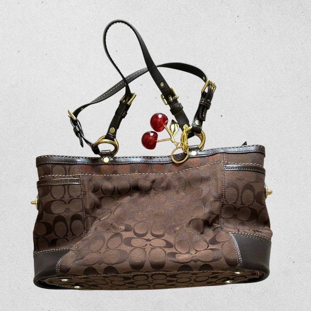 Authentic Vintage Coach Legacy Signature Tote Bag