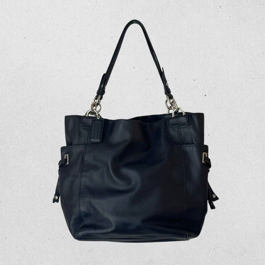 Authentic Vintage Coach  Leather Tote Bag