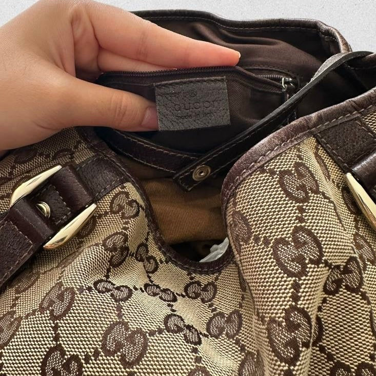 Authentic Vintage Gucci Abbey Tote Bag