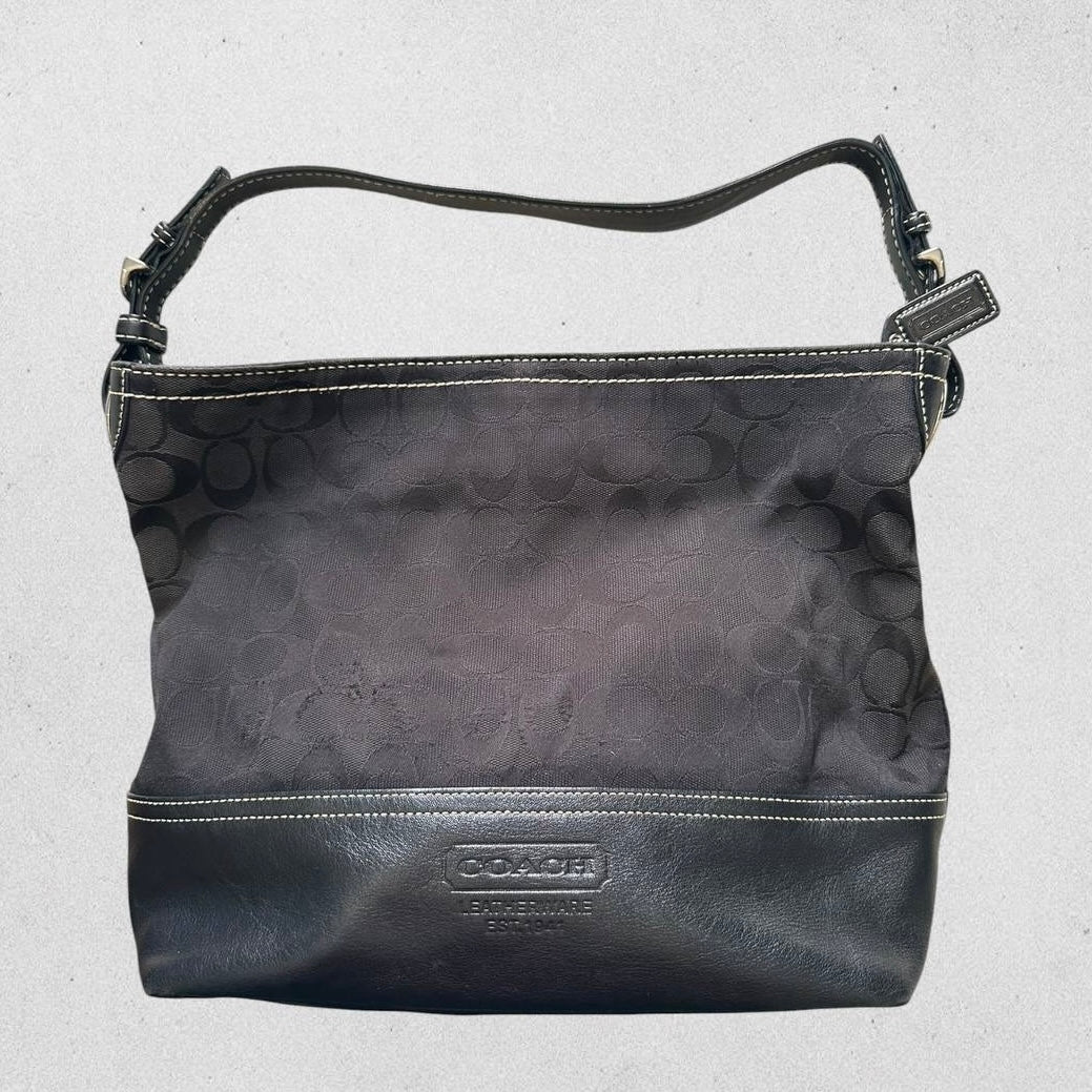 Authentic Vintage Coach Signature Tote Bag