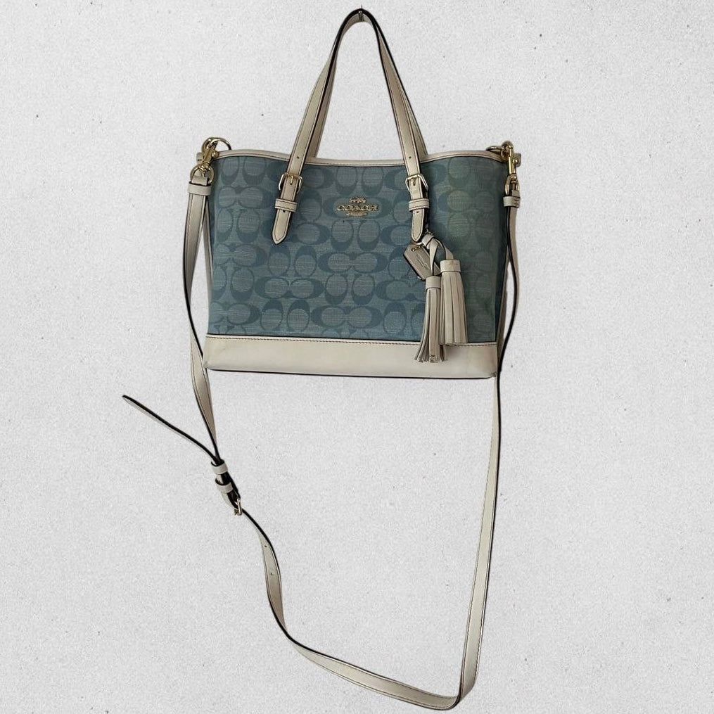 Authentic Vintage Coach Mollie 25 Small Tote Bag